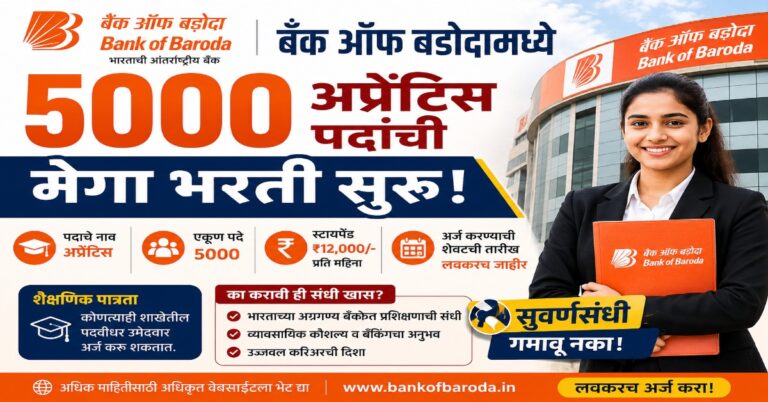 Bank of Baroda Bharti 2026
