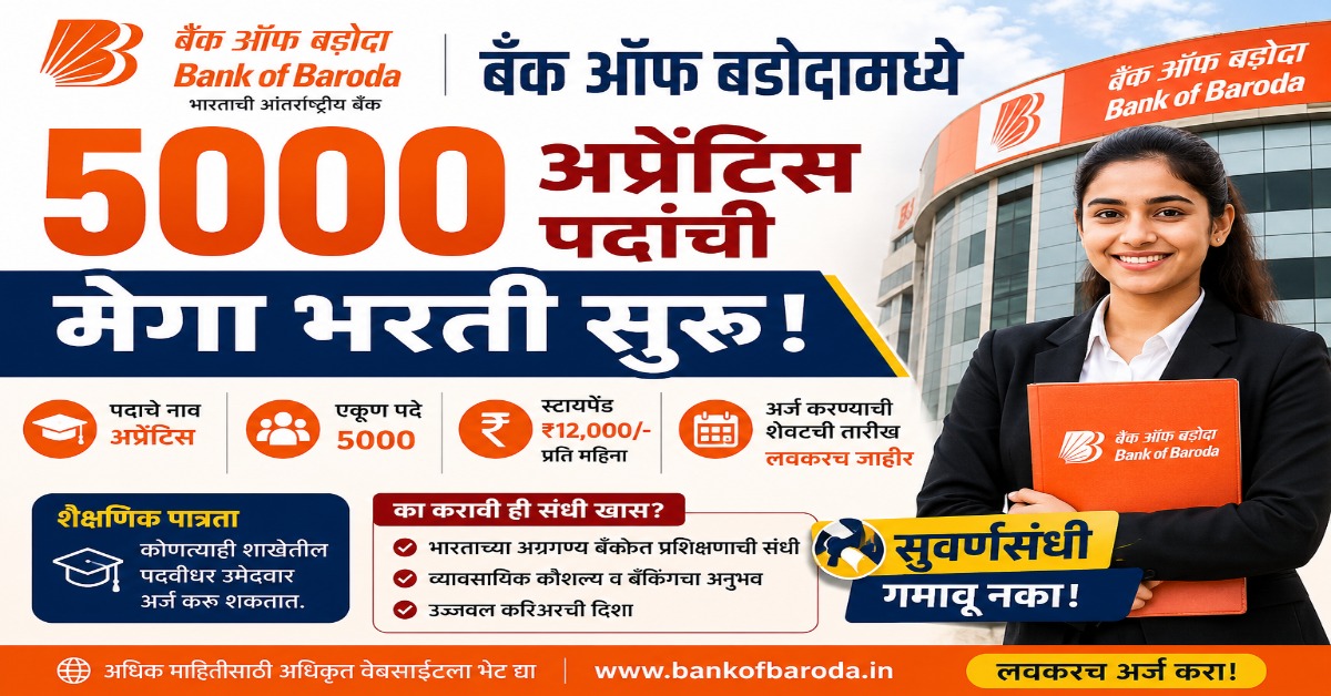 Bank of Baroda Bharti 2026